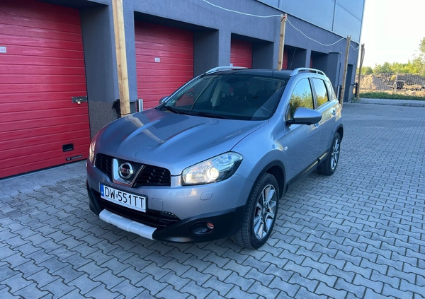 Nissan Qashqai cena 44900 przebieg: 204340, rok produkcji 2013 z Wrocław małe 497